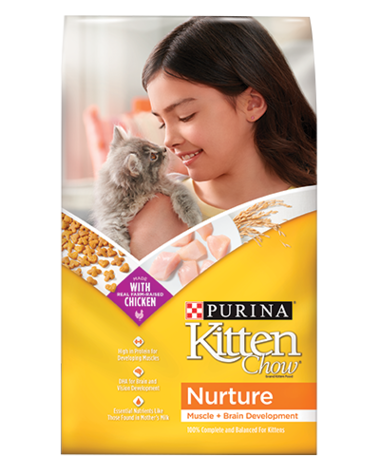 Purina Kitten Chow Nurture Muscle + Brain Development