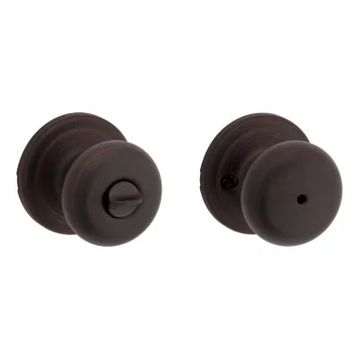 Spectrum Kwikset® Juno Knob Bed/Bath (Venetian Bronze)