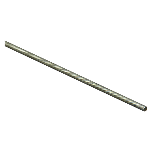 National Hardware Steel Threaded Rods Coarse Thread Zinc Plated (8-32 x 36)