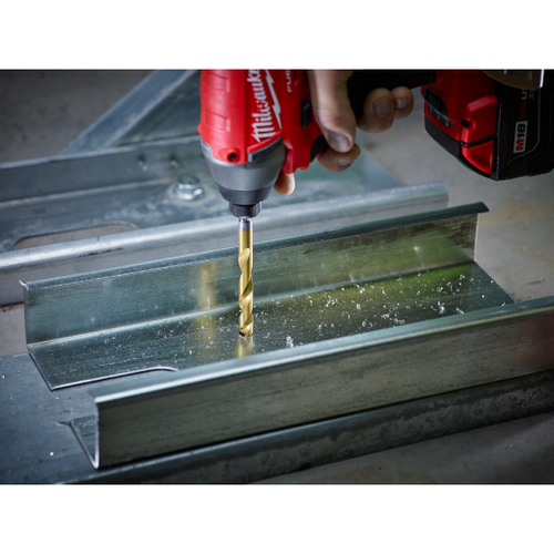 Milwaukee SHOCKWAVE™ RED HELIX™ Titanium Drill Bits 31/64 in.