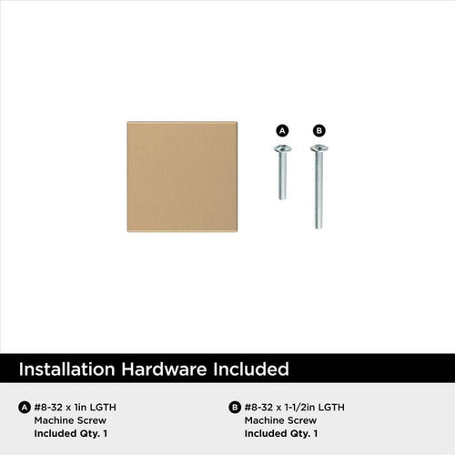 Amerock BP37024CZ Pedestal Collection Knob