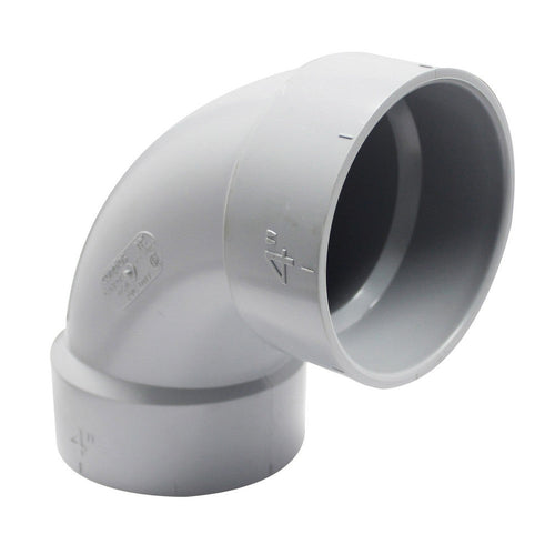 Canplas 90 Degree Sanitary Elbow Hub x Hub