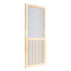 Screen Tight Five Bar Wood Screen Door