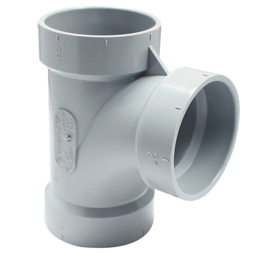 Canplas PVC DWV Sanitary Tee HxHxH