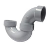 Canplas PVC DWV Trap Solvent Weld White Hub x Hub