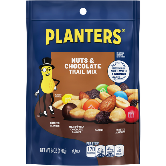Planters Nuts and Chocolate Trail Mix