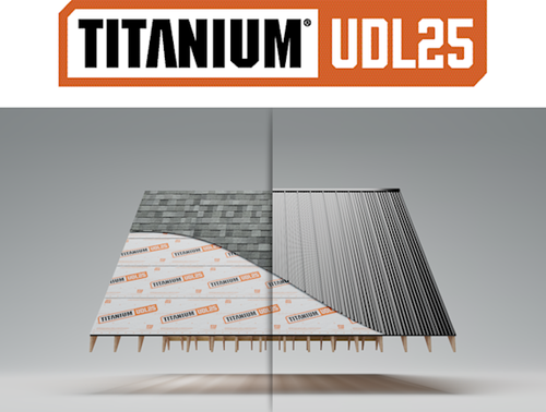Owens Corning™ Titanium UDL-25 Synthetic Roofing Underlayment