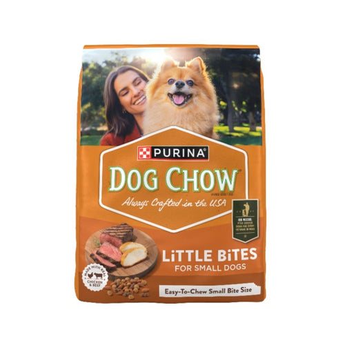 Purina Dog Chow Little Bites With Real Chicken And Beef Small Breed Dry Dog Food