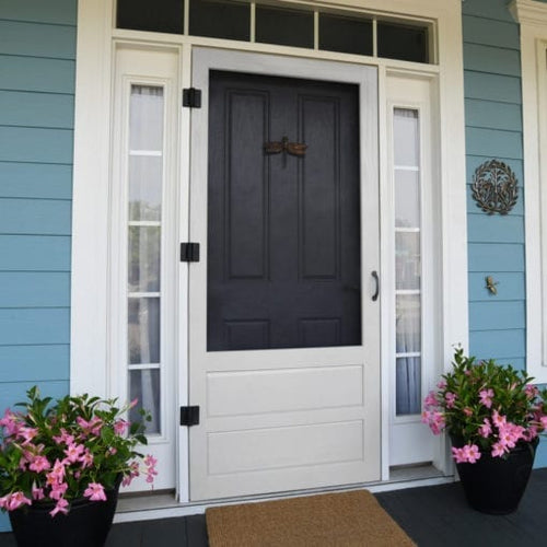 Screen Tight Hampton Wood Screen Door