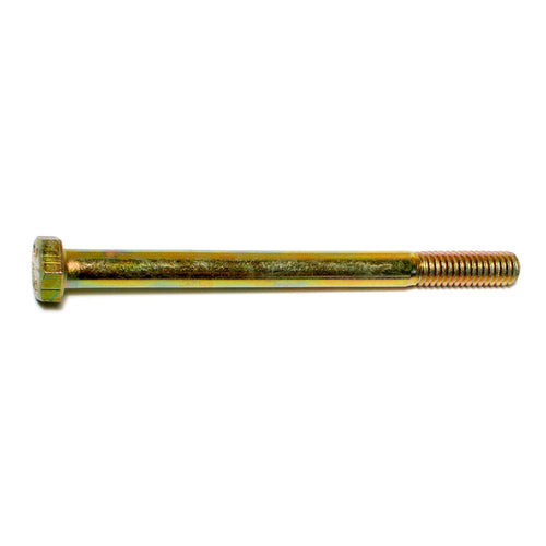 Monster Fastener Zinc Plated Grade 8 Steel Coarse Thread Hex Cap Screws