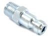 Forney Industries, Inc. Tru-Flate Style Plug, 1/4 in x 1/4 in MNPT, 2-Pack