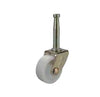 ProSource Light Duty Stem Swivel Bearing Casters White Wheel