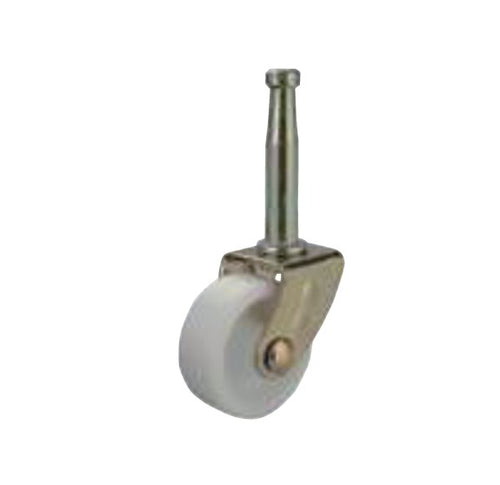 ProSource Light Duty Stem Swivel Bearing Casters White Wheel