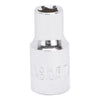 Vulcan Drive Standard Socket SAE 1/4 Drive 6-Point Chrome Vanadium Steel Chrome