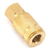 Forney Aro Style Coupler 1/4 in x 1/4 in FNPT