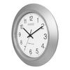 La Crosse Technology Atomic Wall Clock Silver