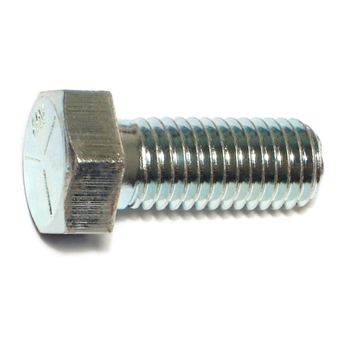 Monster Fastener Zinc Plated Grade 5 Steel Coarse Thread Hex Cap Screws