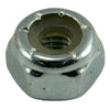 Monster Fastener Zinc Plated Grade 2 Steel Fine Thread Nylon Insert Lock Nuts