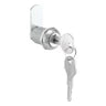 Prime-Line 9/16 in. Drawer and Cabinet Lock, Chrome Finish, Keyed Alike (Single Pack)