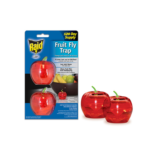 Raid Fruit Fly Trap 60 and 120 Day Supply