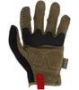 Mechanix Wear Mpact Resistant Work Gloves M-Pact® Open Cuff Brown, Medium (Medium, Brown)