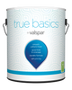 Valspar True Basics Flat Interior Paint 1 gal White (1 Gallon, White)