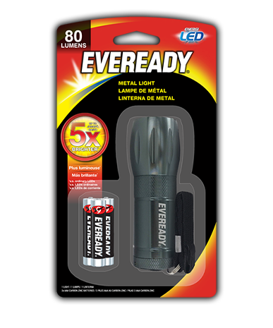 EVEREADY® Compact Metal LED Flashlight (LED Flashlight)