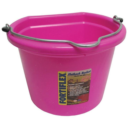 Fortiflex 8 Quart Flat Back Bucket