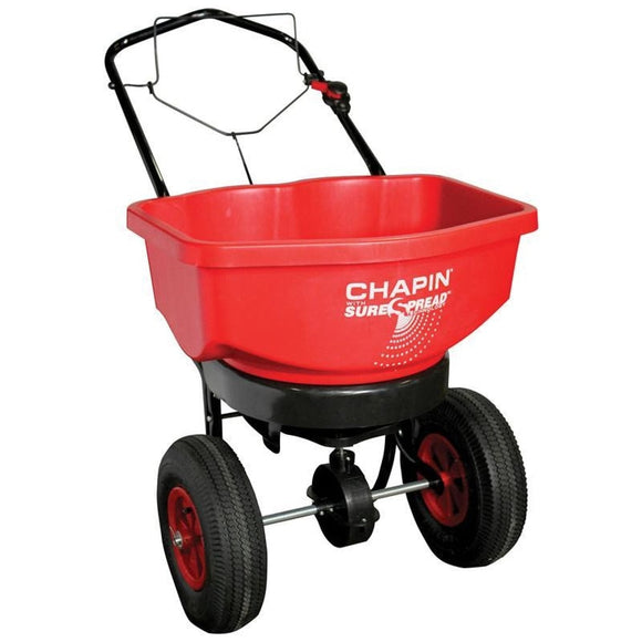 CHAPIN RESIDENTIAL TURF SPREADER (80 LB, RED)